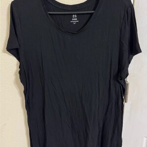 George Women's Black Short Sleeve Tee